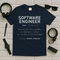 Software Engineer Definition Shirts Coder Definition T-Shirt