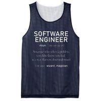 Software Engineer Definition Shirts Coder Definition Mesh Reversible Basketball Jersey Tank