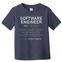 Software Engineer Definition Shirts Coder Definition Toddler T-Shirt