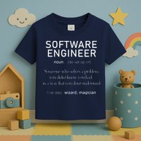 Software Engineer Definition Shirts Coder Definition Toddler T-Shirt