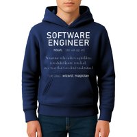 Software Engineer Definition Shirts Coder Definition Kids Hoodie