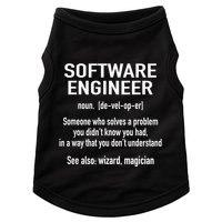 Software Engineer Developer Definition For Coder Programmer Doggie Tank