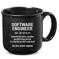Software Engineer Developer Definition For Coder Programmer 15oz Campfire Ceramic Mug