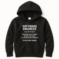 Software Engineer Developer Definition For Coder Programmer Kids Hoodie