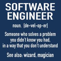 Software Engineer Developer Definition For Coder Programmer Infant Baby Jersey Bodysuit