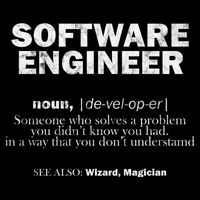 Software Engineer Definition Coder Cute Gift Legacy Cool Fit Booney Bucket Hat