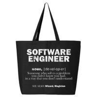 Software Engineer Definition Coder Cute Gift 25L Jumbo Tote