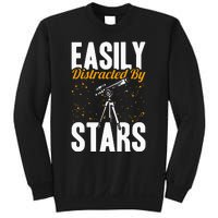 Stargazer Easily Distracted By Stars Stargazing Sweatshirt