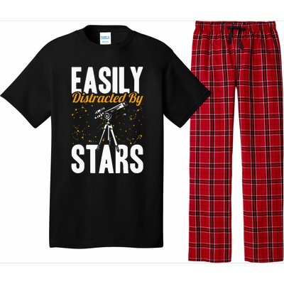 Stargazer Easily Distracted By Stars Stargazing Pajama Set