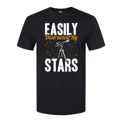 Stargazer Easily Distracted By Stars Stargazing Softstyle CVC T-Shirt