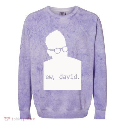 Silhouette Ew David Colorblast Crewneck Sweatshirt