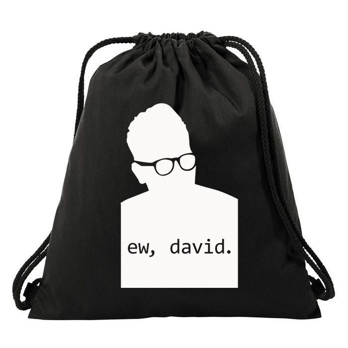 Silhouette Ew David Drawstring Bag