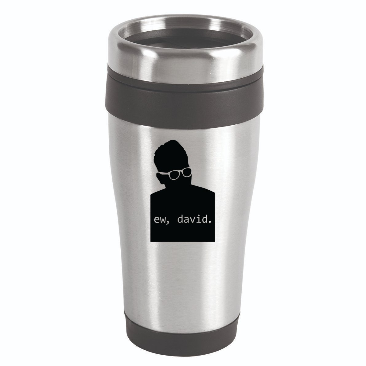 Silhouette Ew David 16oz Travel Tumbler