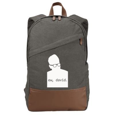 Silhouette Ew David Cotton Canvas Backpack