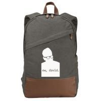 Silhouette Ew David Cotton Canvas Backpack