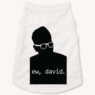 Silhouette Ew David Doggie Tank