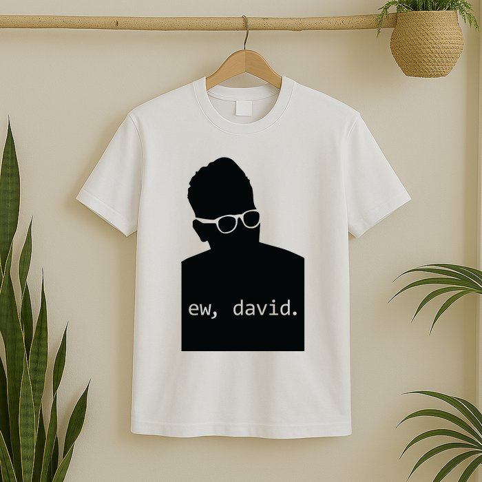 Silhouette Ew David T-Shirt