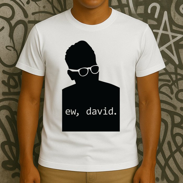 Silhouette Ew David T-Shirt