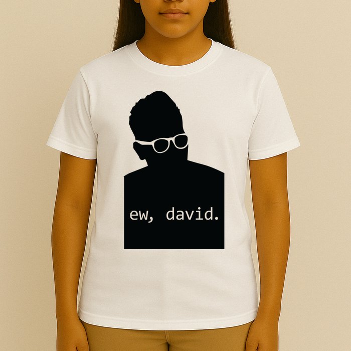 Silhouette Ew David T-Shirt