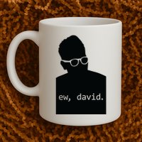 Silhouette Ew David Mug
