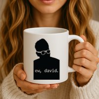 Silhouette Ew David Mug