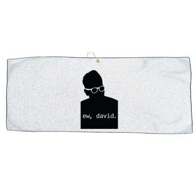 Silhouette Ew David Large Microfiber Waffle Golf Towel