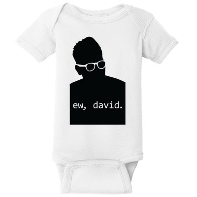 Silhouette Ew David Baby Bodysuit