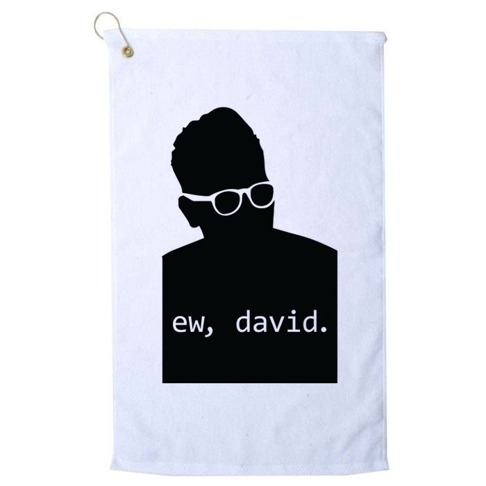 Silhouette Ew David Golf Towel