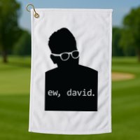 Silhouette Ew David Golf Towel