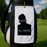 Silhouette Ew David Golf Towel