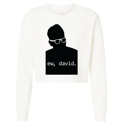 Silhouette Ew David Cropped Pullover Crew