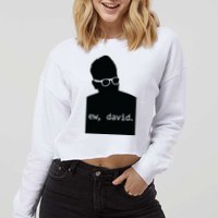 Silhouette Ew David Cropped Pullover Crew