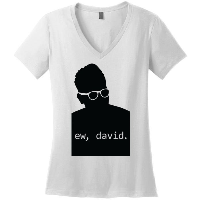 Silhouette Ew David Women's V-Neck T-Shirt