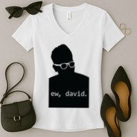 Silhouette Ew David Women's V-Neck T-Shirt