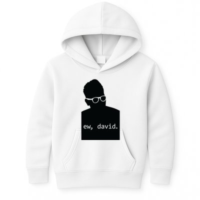 Silhouette Ew David Kids Hoodie