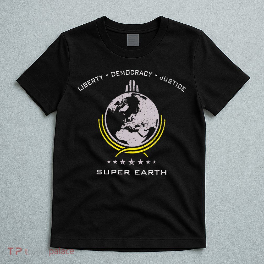 Super Earth Diving Into Hell For Liberty T-Shirt