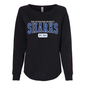 Sharks Est Date Gift Womens California Wash Sweatshirt