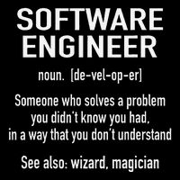 Software Engineer Developer Definition For Coder Programmer USA-Made Doggie Bandana