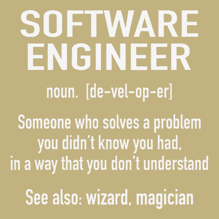 Software Engineer Developer Definition For Coder Programmer Mousepad