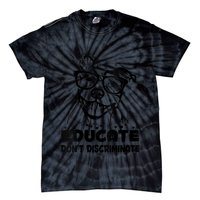 S Educate Do Not Discriminate Pitbull Vneck Tie-Dye T-Shirt