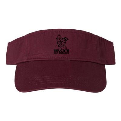 S Educate Do Not Discriminate Pitbull Vneck Visor