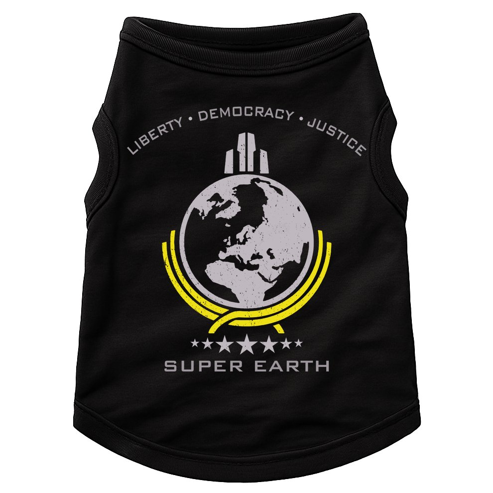 Super Earth Diving Into Hell For Liberty Doggie Tank