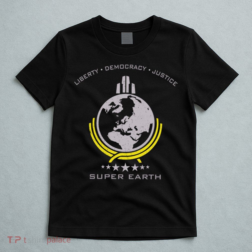 Super Earth Diving Into Hell For Liberty T-Shirt