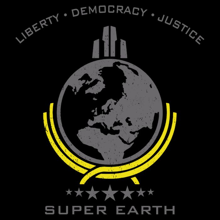 Super Earth Diving Into Hell For Liberty Mug