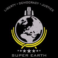 Super Earth Diving Into Hell For Liberty Full Zip Hoodie