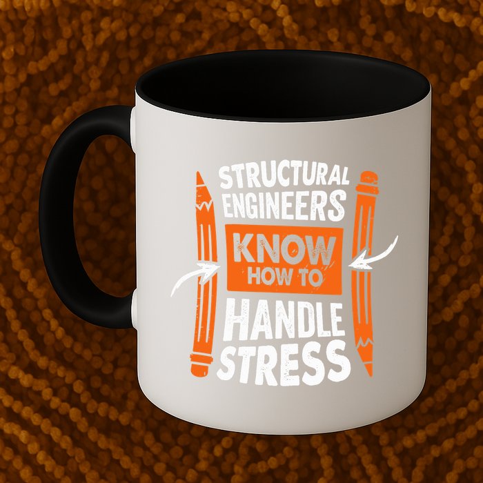 Structural Engineering Design For A Civil Engineer Mug