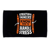 Structural Engineering Design For A Civil Engineer Microfiber Hand Towel