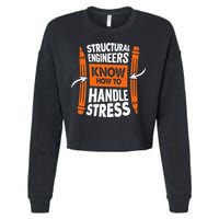 Structural Engineering Design For A Civil Engineer Cropped Pullover Crew