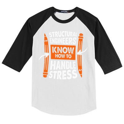 Structural Engineering Design For A Civil Engineer Kids Colorblock Raglan Jersey
