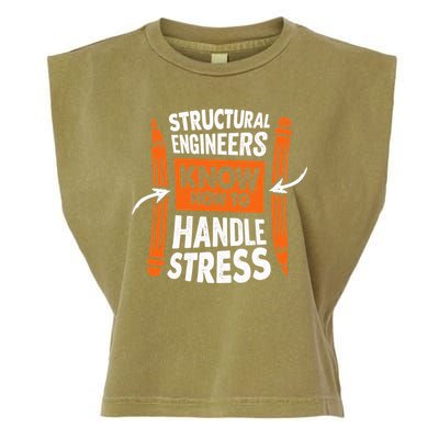 Structural Engineering Design For A Civil Engineer Garment-Dyed Women's Muscle Tee